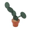 7 Pcs Cactus Coaster Set Cute Funny Green Cactus Coaster