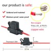 VANTRONIK Waterproof MINI Inline Fuse Holder with 18 Gauge AWG