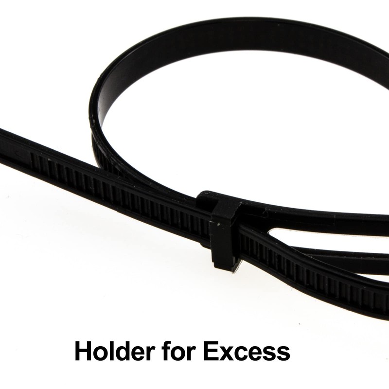 Easy Release Cable Ties 4.8 mm x 220 mm Releasable