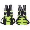 Multifunctional Nylon Waterproof Chest Bag Reflective Safety Tooling Vest for