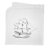 Azeeda 'Sailing Ship' Cotton Baby Blanket/Shawl (BY00039305)