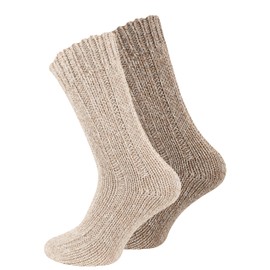 VCA 2 or 4 pairs of Norwegian socks (wool socks), knitted socks For women and men. - 39/42
