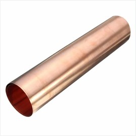 Pure Copper Sheet Roll, Copper Flashing General Use or Roofing Flashing Roll - DIY (26Ga 12" Width, 5FT)