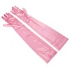 Women's 22 Inch Classic Adult Size Opera Length Satin Gloves