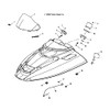 Polaris Snowmobile Mirror Assembly, Left, Genuine OEM Part 2632246-070, Qty