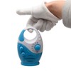 Shower Radio, AM/FM Button Bathroom Radio with Top Handle, Waterproof