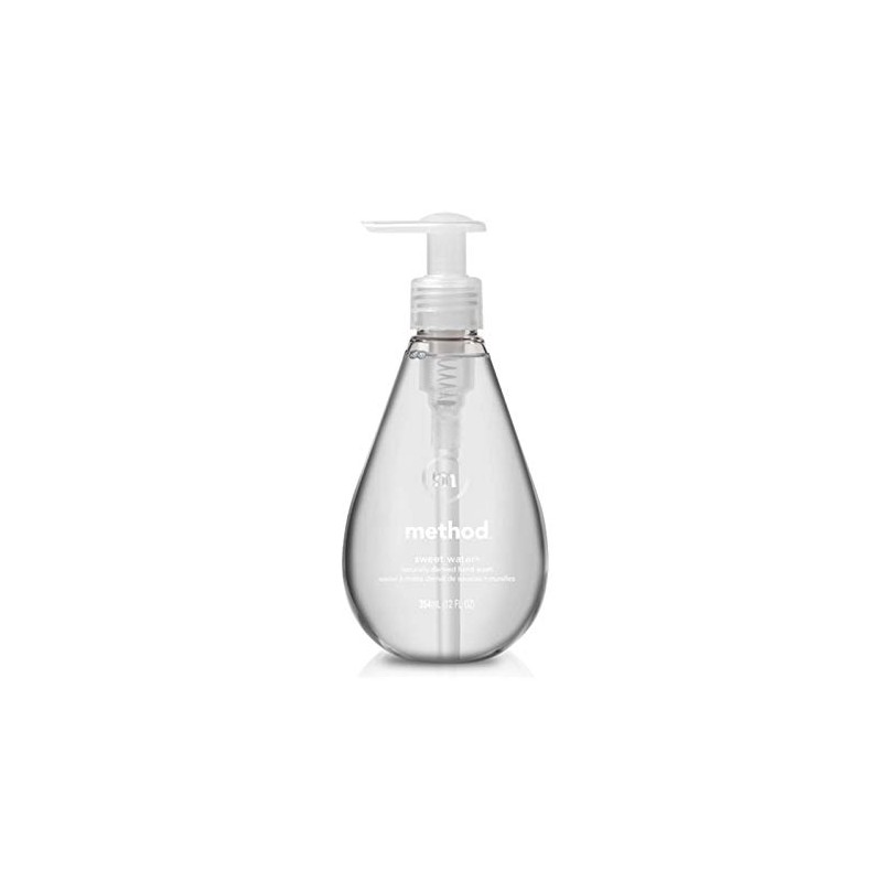 Method Gel Hand Soap, Sweet Water, 12 fl oz (Pack