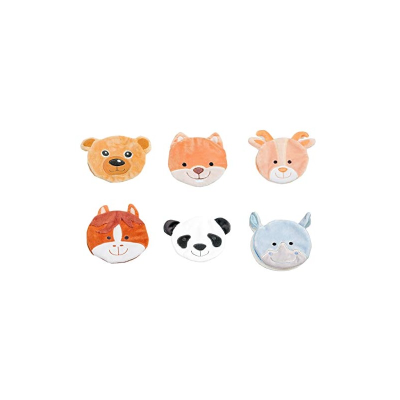 Ouchies Reusable Bye-Bye Booboo Plush Ice Pack, Cold Pack (Goat)