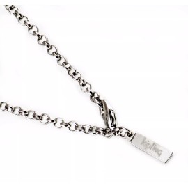Kipling Stainless Steel Cable Chain Necklace 3 MM, 18 INCH (with 3 Cm Extender )