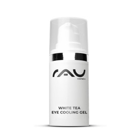 RAU White Tea Eye Cooling Gel 30 ml - Gentle Anti-Ageing Eye Gel with White Tea, Allantoin, Jojoba Extract & Algae Extract