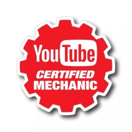 FNA Creations, Inc. YouTube Certified Mechanic - Sticker