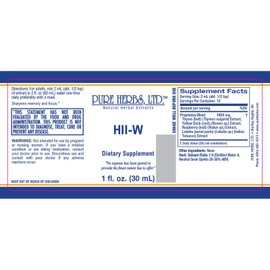 Pure Herbs: HII-W - 1 oz.