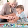 BBLIKE Children's Puzzle Magnetic Puzzle from 3 Digger Ambulance Police