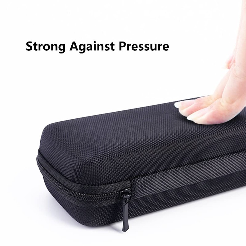 Waterproof Microphone Bag, 18.5cm EVA Microphone Storage Box Small Organizer