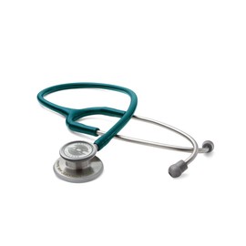 ADC Adscope 608 Convertible Clinician Stethoscope with Tunable AFD Technology, Adult Diaphragm and Adult Bell or Pediatric Diaphragm, 31 inch Length, Teal