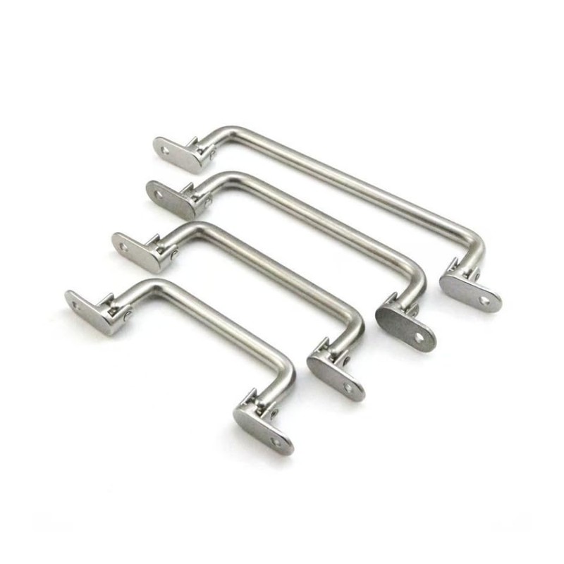 ZRuiYFFS 304 Stainless Steel Folding Handle, 90 Degree Solid Rotating