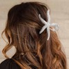 BARTOSI Seashell Claw Clips Metal Starfish Hair Clips Shell Hair