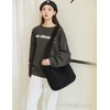 ARIALK Tote Bag, Canvas Shoulder Bag, Large Capacity, Overnight Travel,
