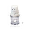 LITTLE BALANCE 8586 Little Chopper, Electric Chopper, Mini Mixer, Bowl