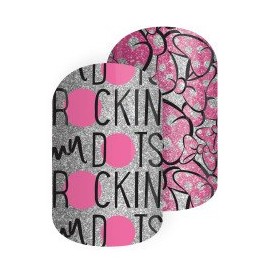 Jamberry Nails -Rockin' My Dots (Half Sheet)