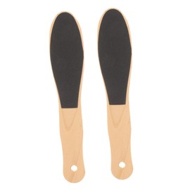 FOMIYES 2pcs Foot File Exfoliator Dead Skin Remover for Callus Removal Wood Color Foot Care Tool for Professional Home Use Lightweight Easy to Clean