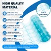 15.7 in x 4.9 ft Dog Door Replacement Flaps, Transparent