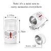 SOITIS Small Urns for Human Ashes Aluminium Mini Keepsake Urn