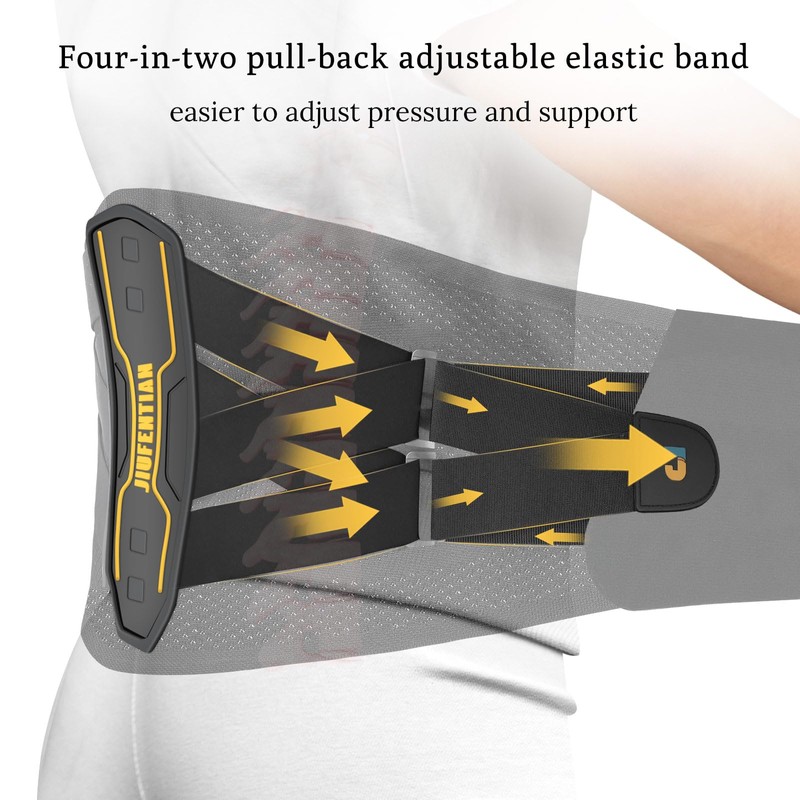 JIUFENTIAN Back Brace for Lower Back with Support System-Lumbar Support