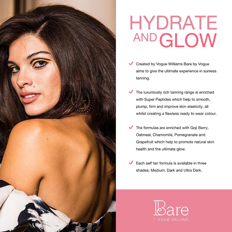 Bare by Vogue - Dark Tan Self-Tanning Foam - Suitable