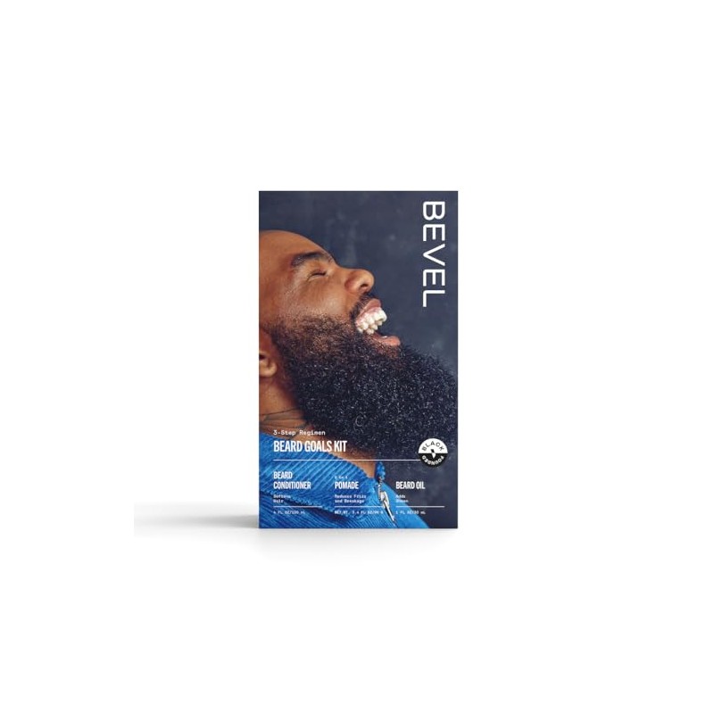 Bevel Mens Beard Grooming Kit - Includes Beard Conditioner, Beard