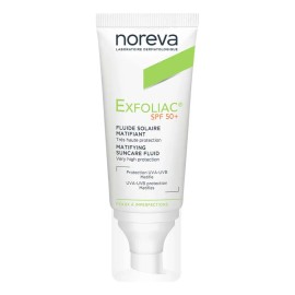 Protector Solar Noreva Exfoliac Fps 50+ Piel Grasa 40ml