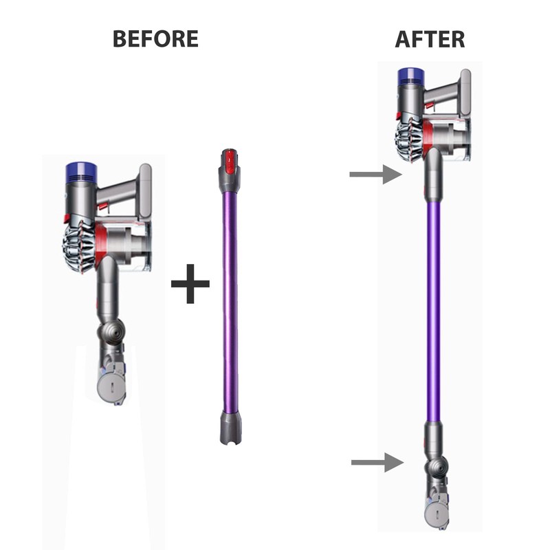 Replacement Quick Release Extention Wand Stick Tube for Dyson V7