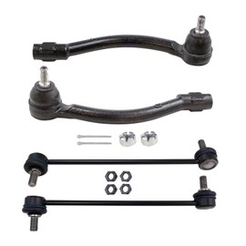 TRQ Front Steering & Suspension Kit Sway Bar Stabilizer Link Tie Rod Compatible with Hyundai Kia
