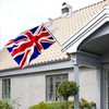 RAFIYU 2 Pcs Telescopic Flag Pole, 8.2ft Handheld Flagpoles with