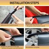 JeCar JK Hardtop - Extensión de canalón de lluvia para