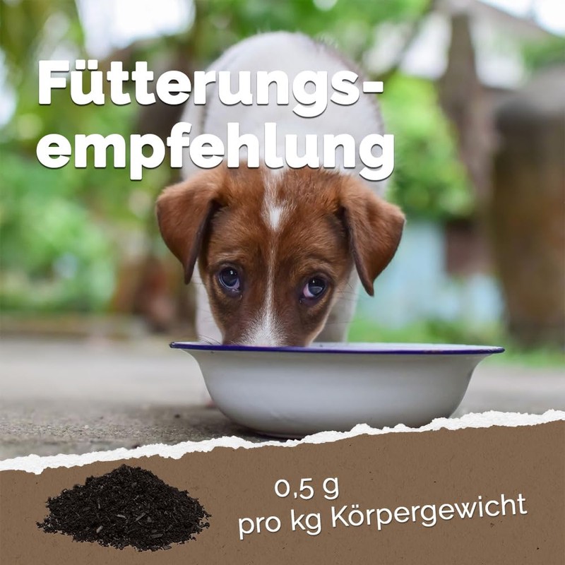 Feed Charcoal - Supplementary Food for Dogs, Cats and Other