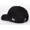 HYNLI The Original Black Baseball Cap - 100% Cotton, Unisex,