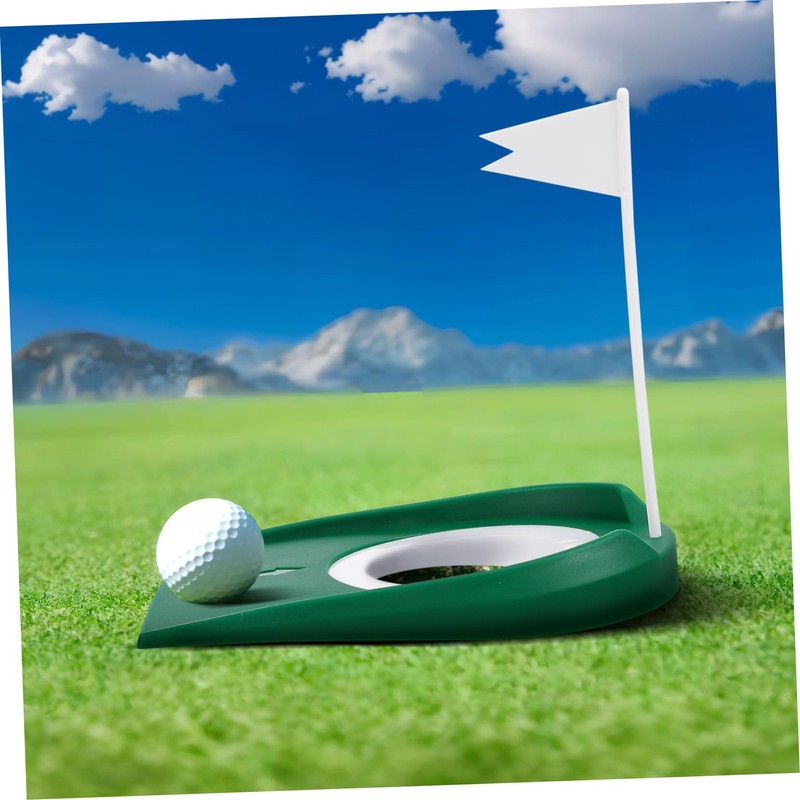 Outanaya Golf Putting Cup Set 2 Pcs Detachable Indoor Practice