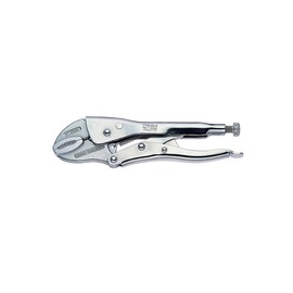 Stahlwille 65642175 175mm Self Grip Wrench with Forged Contoured Jaws, Quick Release Lever, and Wire Cutter, Chrome Vanadium, Nickel-Plated, Made in Germany