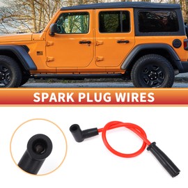 QUARKZMAN Spark Plug Coil Wiring Harness Fits Jeep Cherokee XJ L6 4.0L 1991-1999 No. 56041856AA/56041861AB - Pack of 7