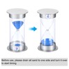 PATIKIL 5 Minute Sand Timer, Sandy Clock with Plastic Cover