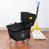 TableTop King Black 36 Qt. Mop Bucket & Wringer Combo
