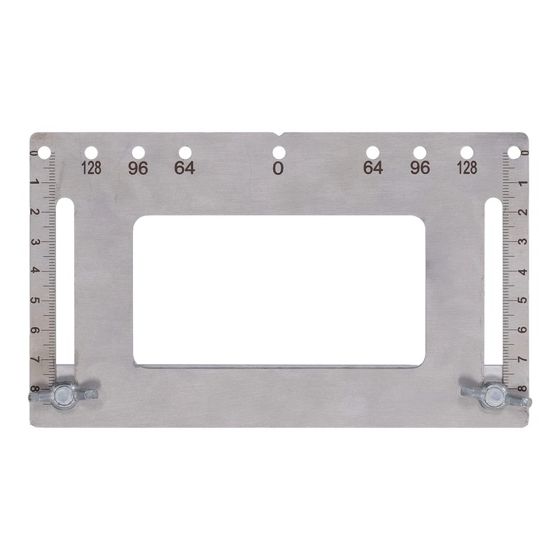 Cabinet Hardware Jig Stainless Steel Furniture Handle Punch Locator with