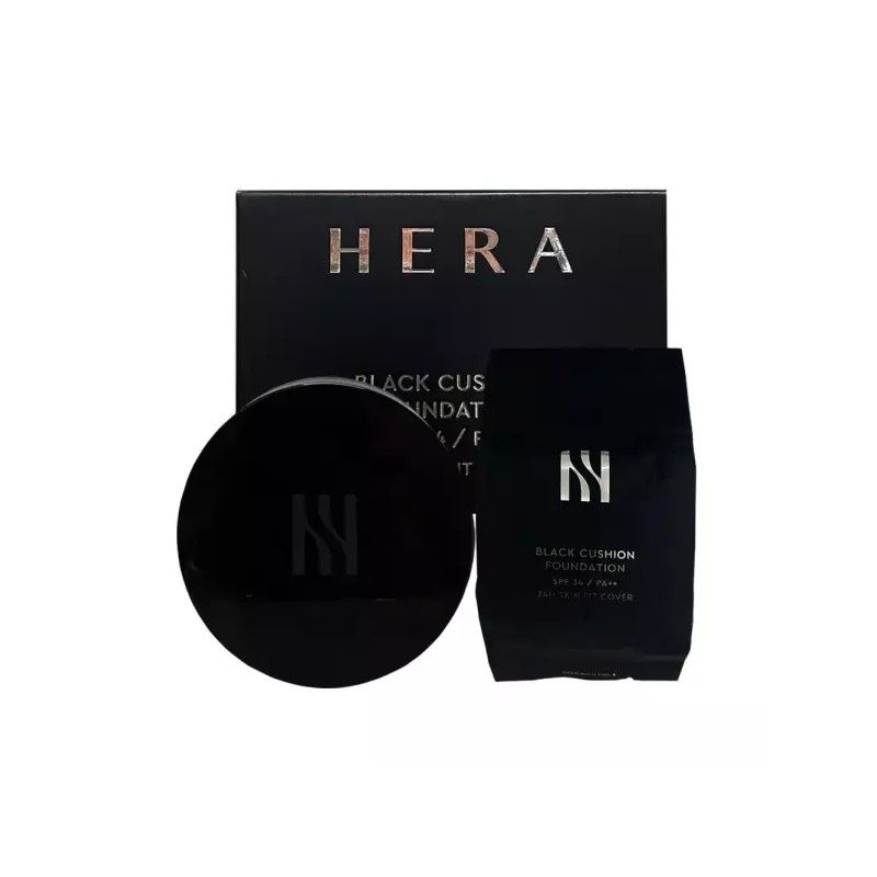 Hera 헤라 블랙쿠션 파운데이션 본품 15g +리필 15g SPF34,PA++ [23N1