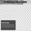 40x13" Car Grill Mesh for Bumper,Cuttable Metal Mesh Grill with