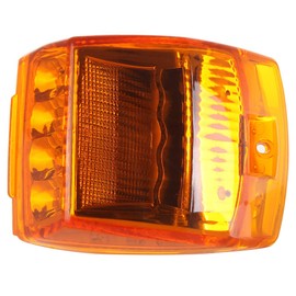 OCPTY 5pcs 17 Diodes Amber Len Amber Light Truck Cab Marker Light For Freightliner 108SD 2012-2017 For Freightliner 114SD 2012-2017 For Freightliner 122SD 2013-2017 For Freightliner Argosy 1999-2015