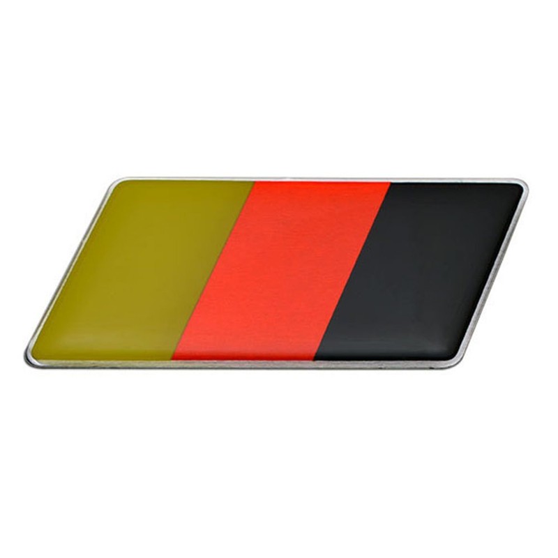 ERPART GERMAN GERMANY FLAG Emblem Badge Nameplate Decal Rare Compatible