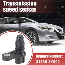 X AUTOHAUX Transmission Speed Sensor for Nissan Altima Quest Maxima 2004-2008 31935-8Y000 2.5L 3.5L 2pins ABS Car Replacement Transmission Sensor Black