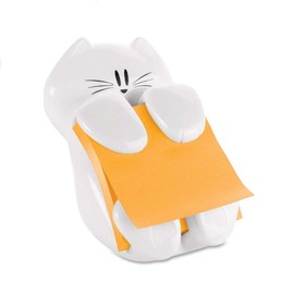 Post-it Pop-Up Note Dispenser Cat Shape, 3 x 3, White (CAT330)