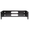 3U Hinged Wall Mount Patch Panel Bracket - 19" Patch